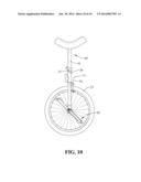 CONVERTIBLE UNI-BICYCLE diagram and image