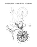 MOTORCYCLE STEERING WITH FOUR-BAR LINKAGE diagram and image