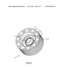 PERMANENT MAGNET ROTOR WITH RESIN-COVERED MAGNET AND LAMINATION FOR     THERMAL CONTROL diagram and image