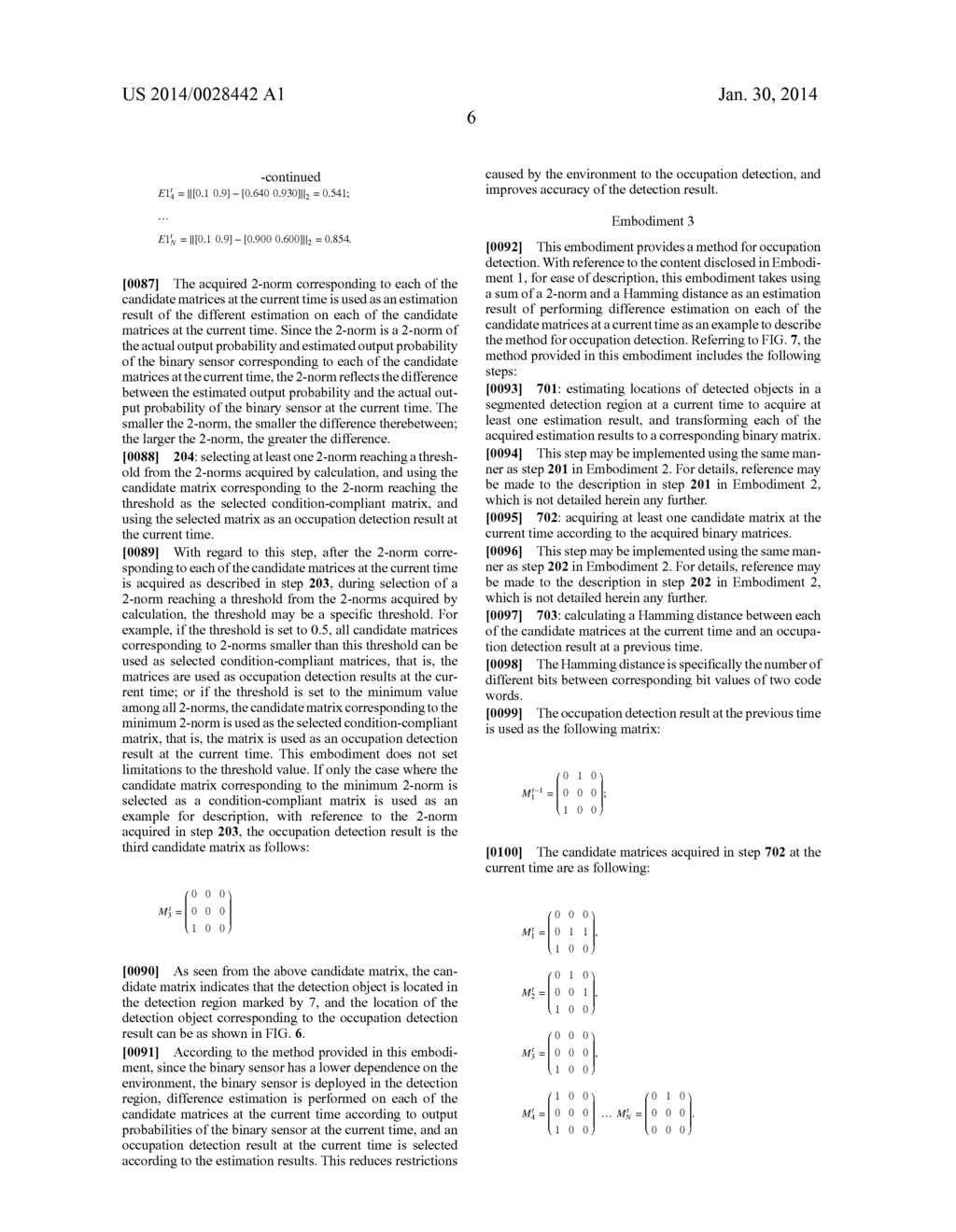 METHOD AND APPARATUS FOR OCCUPATION DETECTION - diagram, schematic, and image 12