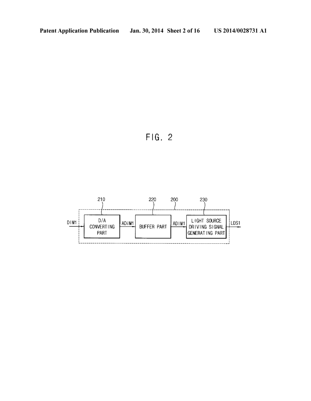 METHOD OF DRIVING A LIGHT SOURCE, LIGHT SOURCE APPARATUS FOR PERFORMING     THE METHOD AND DISPLAY APPARATUS HAVING THE LIGHT SOURCE APPARATUS - diagram, schematic, and image 03