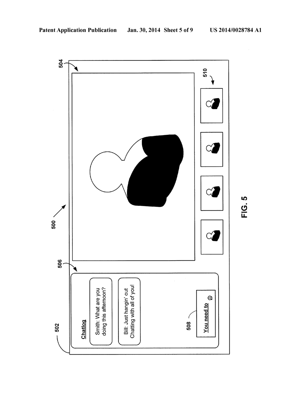 Method and Apparatus Providing Synchronization and Control for     Server-Based Multi-Screen Videoconferencing - diagram, schematic, and image 06