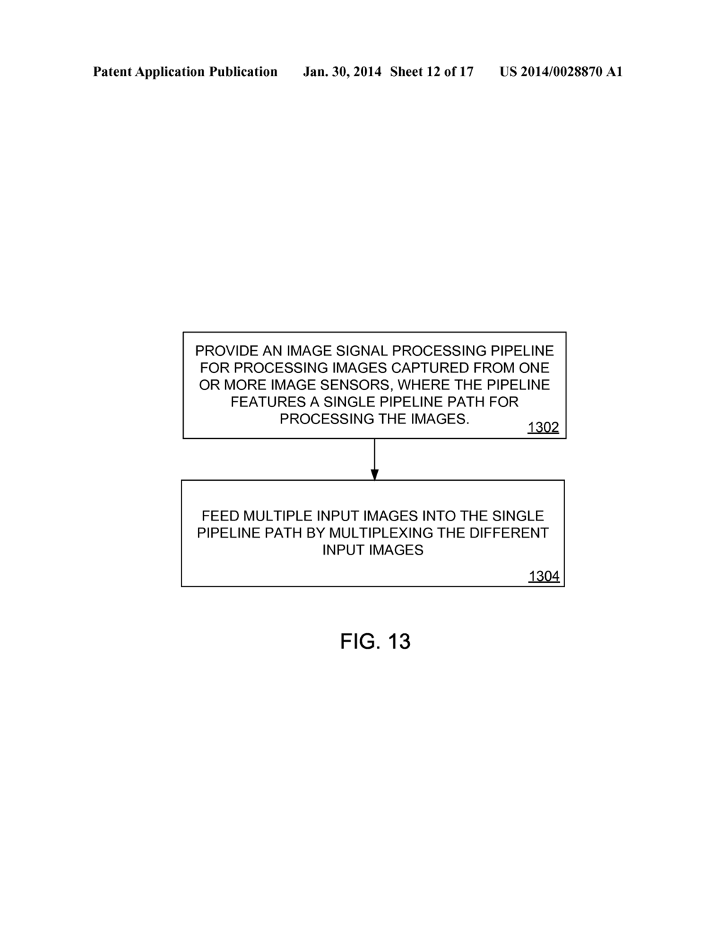 CONCURRENT IMAGE PROCESSING FOR GENERATING AN OUTPUT IMAGE - diagram, schematic, and image 13