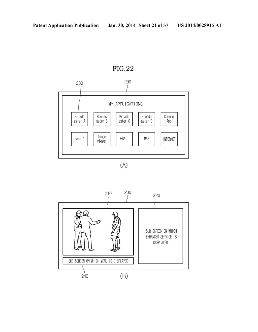 VIDEO DISPLAY DEVICE AND CONTROL METHOD THEREOF - diagram, schematic, and image 22