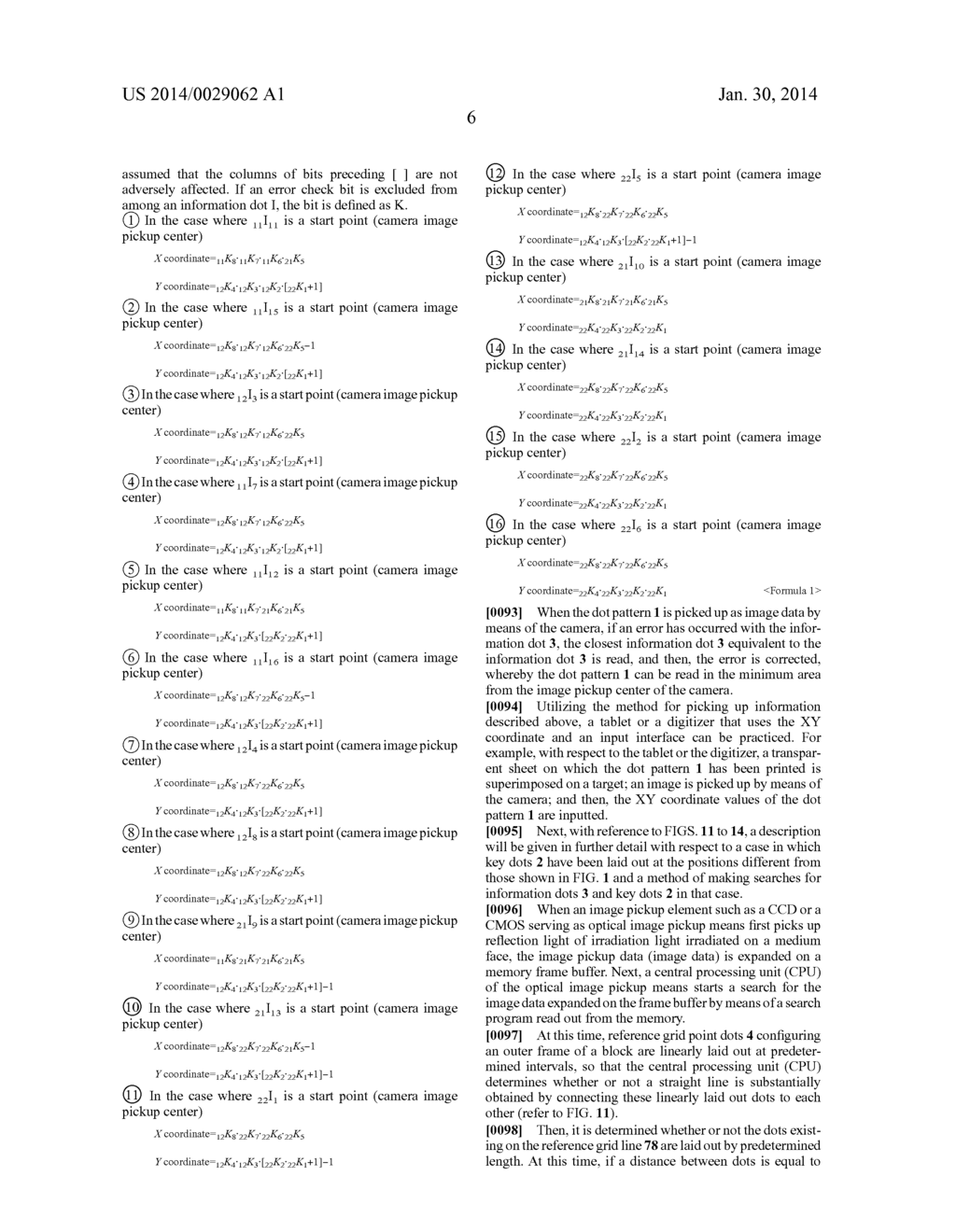 INFORMATION INPUT/OUTPUT METHOD USING DOT PATTERN - diagram, schematic, and image 20