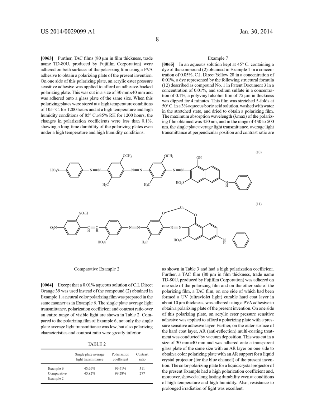 Azo Compound And Salt Thereof, And Dye-Containing Polarizing Film     Comprising The Compound Or Salt - diagram, schematic, and image 09