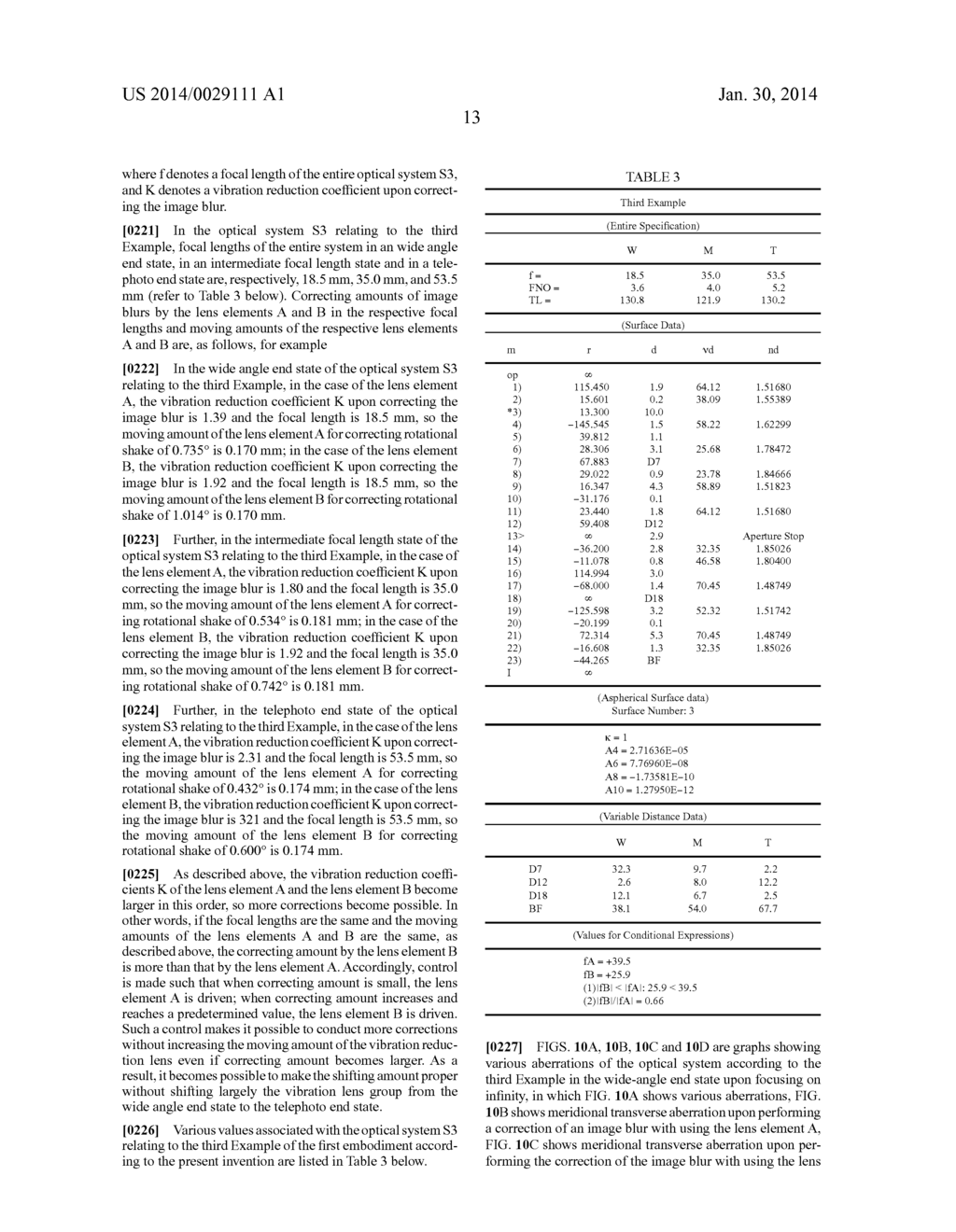 OPTICAL SYSTEM, IMAGING APPARATUS AND METHOD FOR MANUFACTURING THE OPTICAL     SYSTEM - diagram, schematic, and image 64