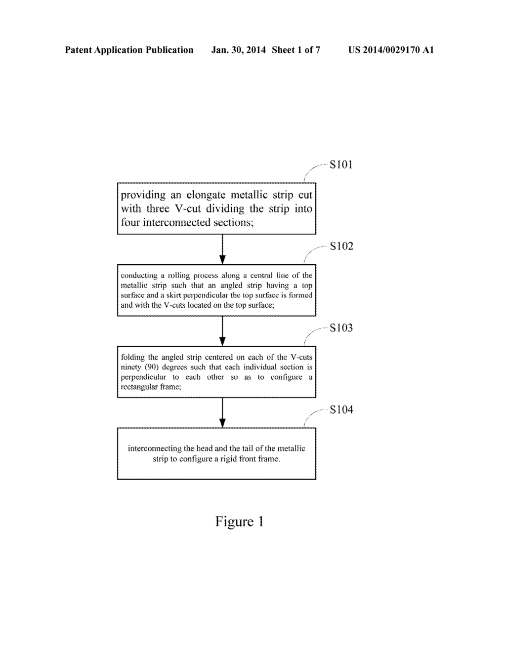 Front Frame, Method for Making The Same, and Liquid Crystal Display Device - diagram, schematic, and image 02