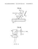 HOLOGRAPHIC MEMORY APPARATUS AND METHOD FOR ADJUSTING INCIDENT ANGLE OF     REFERENCE BEAM diagram and image