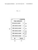 BATTERY POWER SAVING METHOD AND APPARATUS FOR A MOBILE DEVICE diagram and image