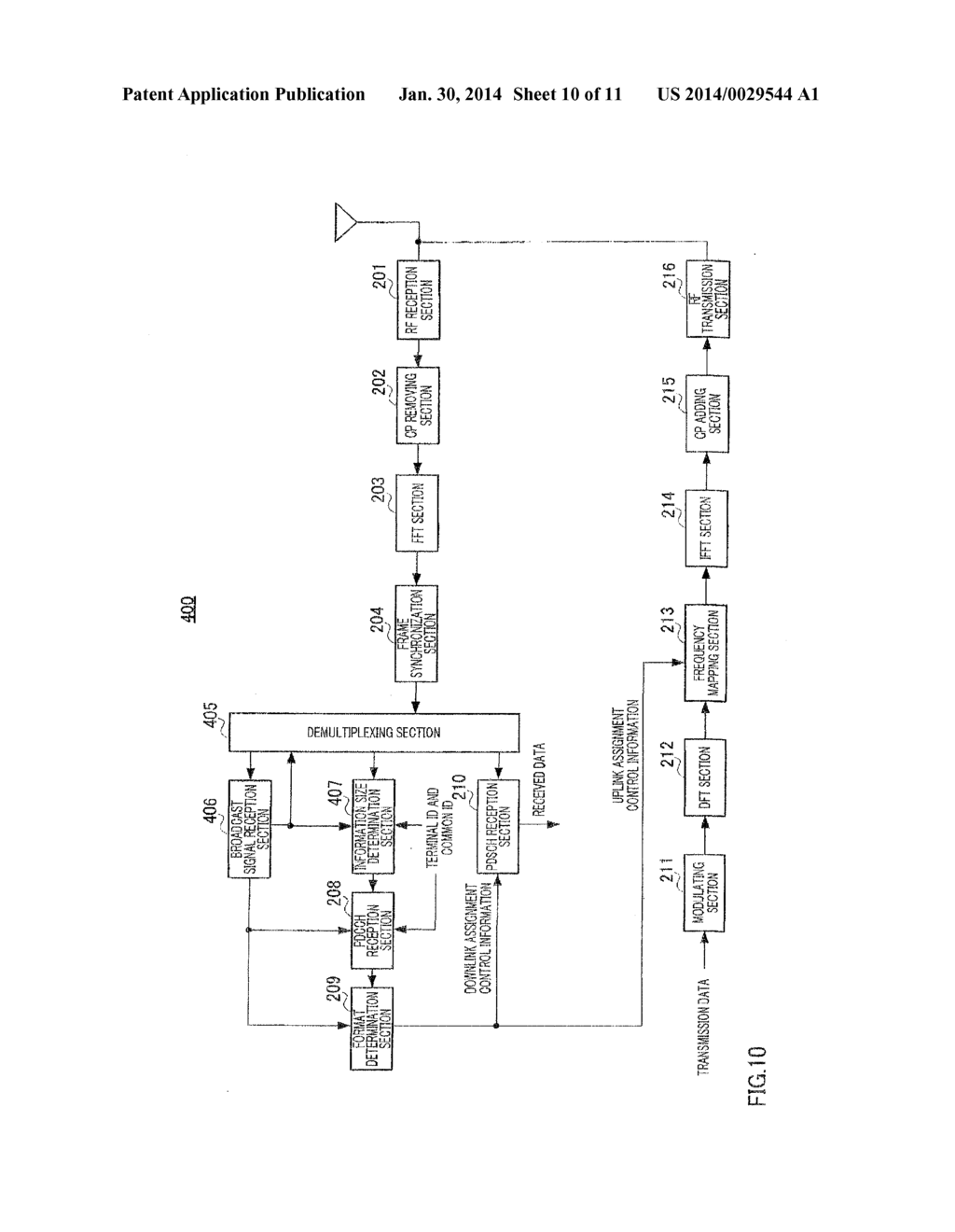 RADIO TERMINAL, RADIO BASE STATION, CHANNEL SIGNAL FORMING METHOD AND     CHANNEL SIGNAL RECEIVING METHOD - diagram, schematic, and image 11