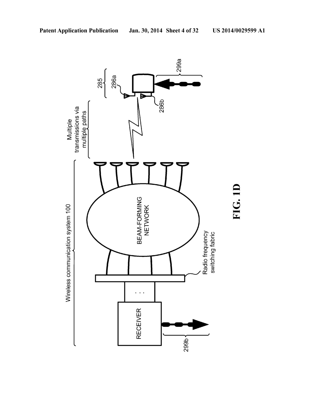 METHODS AND SYSTEMS FOR USING A BEAM-FORMING NETWORK IN CONJUNCTION WITH     MAXIMAL-RATIO-COMBINING TECHNIQUES - diagram, schematic, and image 05