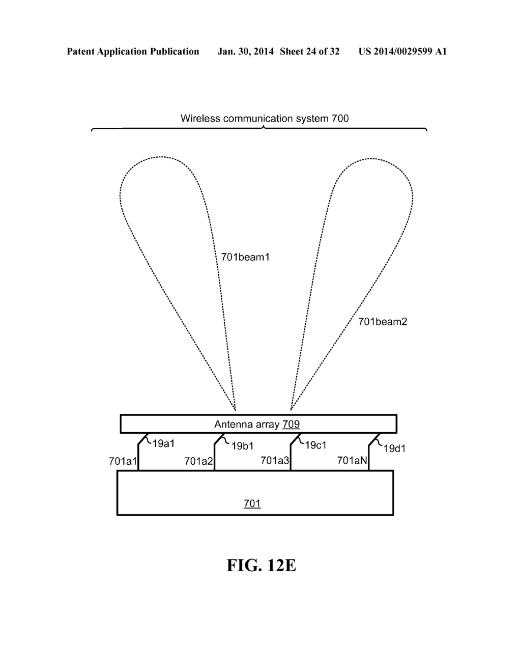 METHODS AND SYSTEMS FOR USING A BEAM-FORMING NETWORK IN CONJUNCTION WITH     MAXIMAL-RATIO-COMBINING TECHNIQUES - diagram, schematic, and image 25