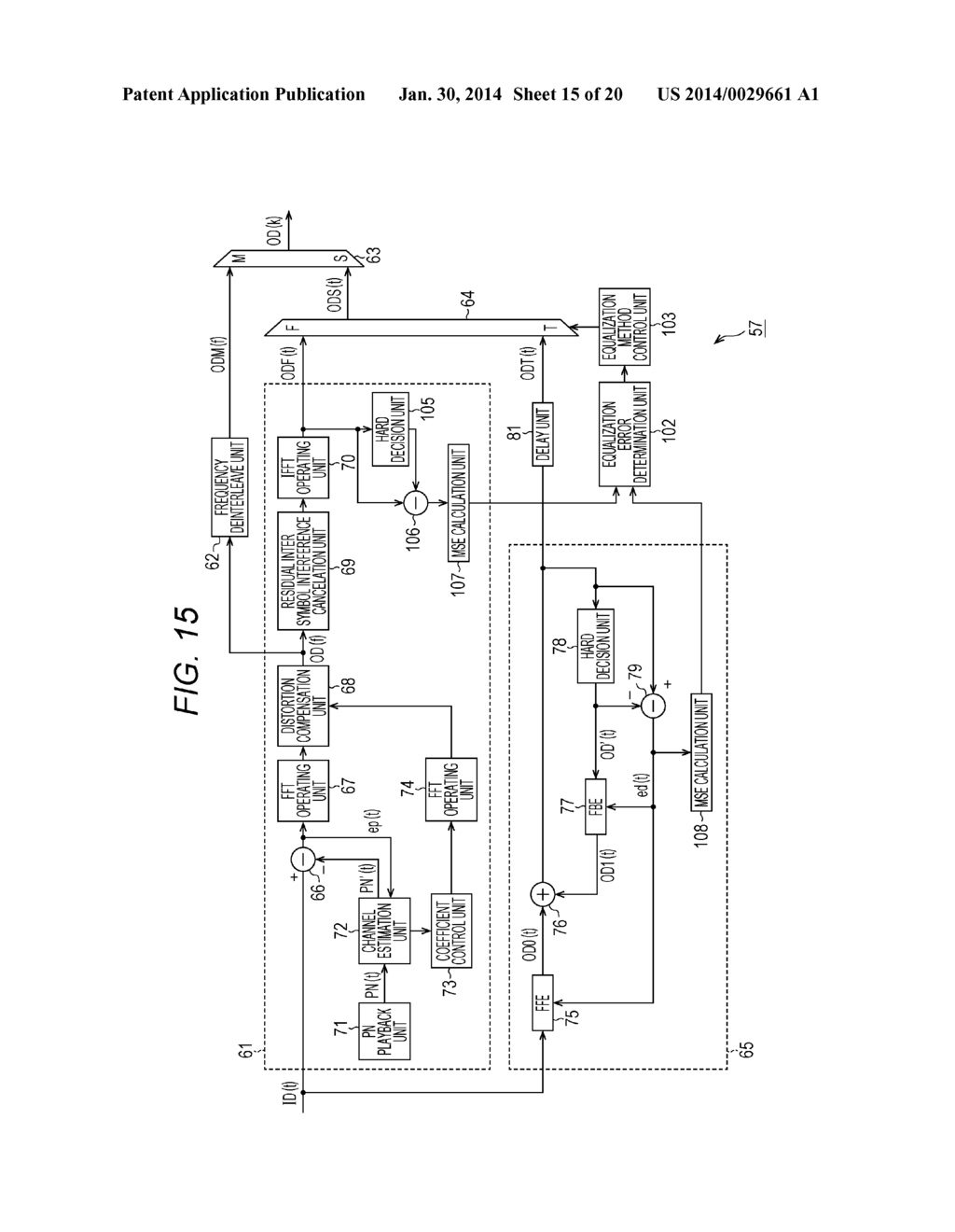 RECEPTION DEVICE AND RECEPTION METHOD - diagram, schematic, and image 16