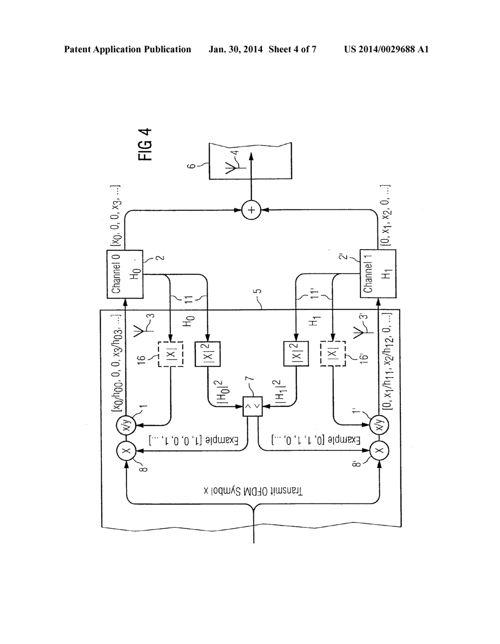 OFDM PRE-EQUALIZING - diagram, schematic, and image 05