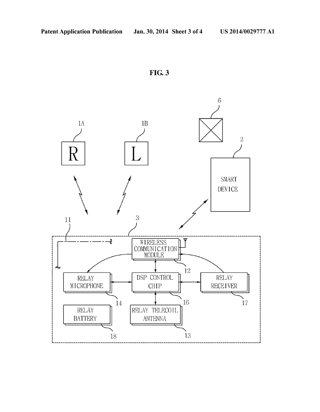 WIRELESS IN-THE-EAR TYPE HEARING AID SYSTEM HAVING REMOTE CONTROL FUNCTION     AND CONTROL METHOD THEREOF - diagram, schematic, and image 04