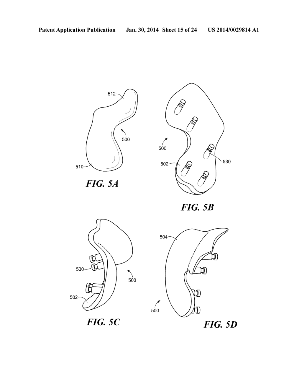 Patient Selectable Knee Arthroplasty Devices - diagram, schematic, and image 16