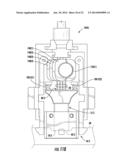 FIBER OPTIC CONNECTORS EMPLOYING MOVEABLE OPTICAL INTERFACES WITH FIBER     PROTECTION FEATURES AND RELATED COMPONENTS AND METHODS diagram and image