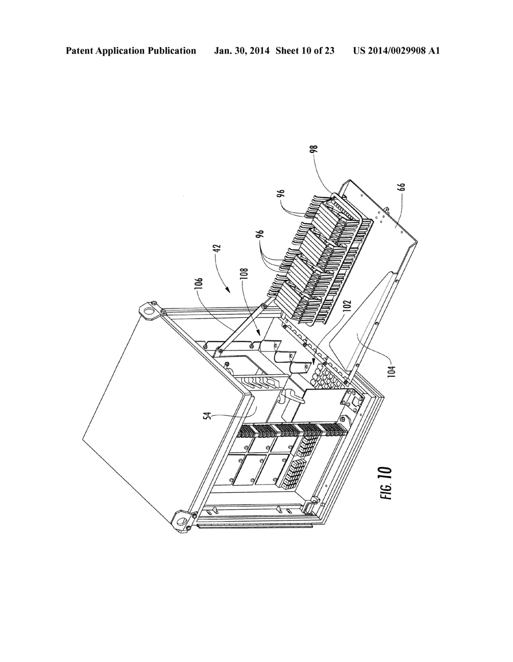 OPTICAL FIBER DISTRIBUTION CABINET FOR OUTDOOR USE - diagram, schematic, and image 11