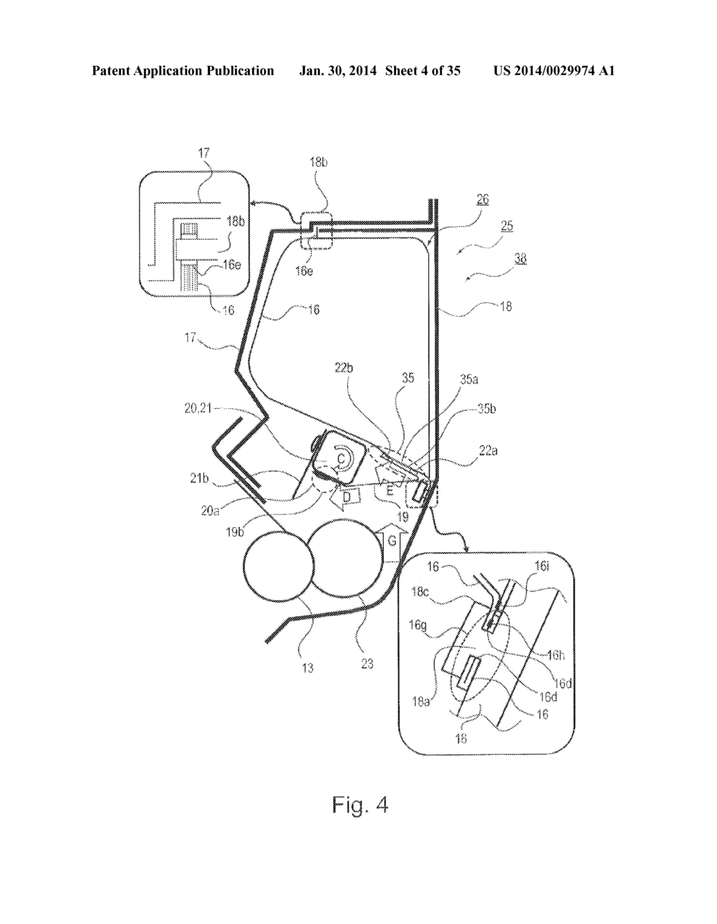 DEVELOPER ACCOMMODATING UNIT, PROCESS CARTRIDGE, ELECTROPHOTOGRAPHIC IMAGE     FORMING APPARATUS - diagram, schematic, and image 05