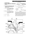 FIXING DEVICE PROVIDED WITH A SHEET MATERIAL HAVING PENETRATING HOLES     BETWEEN SEPARATION GUIDES AND PRINTING DEVICE diagram and image