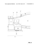 STATIONARY GAS TURBINE ARRANGEMENT AND METHOD FOR PERFORMING MAINTENANCE     WORK diagram and image