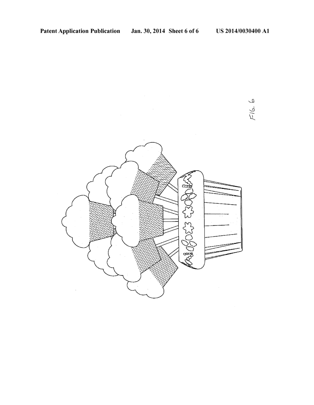 Process for Preparing Fruit Arrangements utilizing Coated Pineapple - diagram, schematic, and image 07