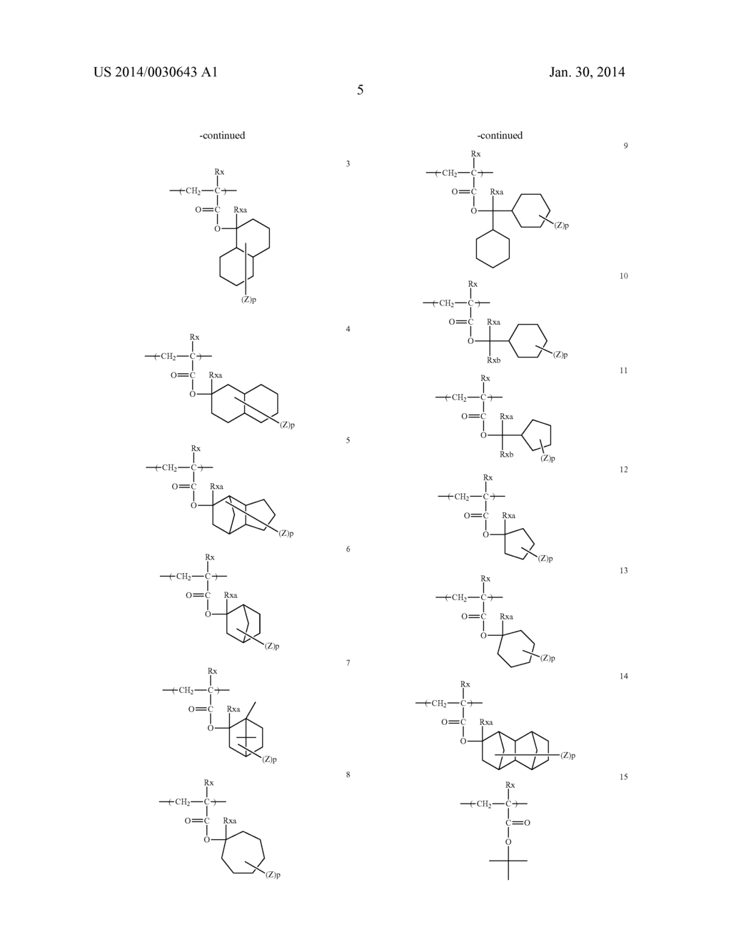 ACTINIC-RAY-OR RADIATION-SENSITIVE RESIN COMPOSITION, ACTINIC-RAY- OR     RADIATION-SENSITIVE RESIN FILM THEREFROM AND METHOD OF FORMING PATTERN     USING THE COMPOSITION - diagram, schematic, and image 07