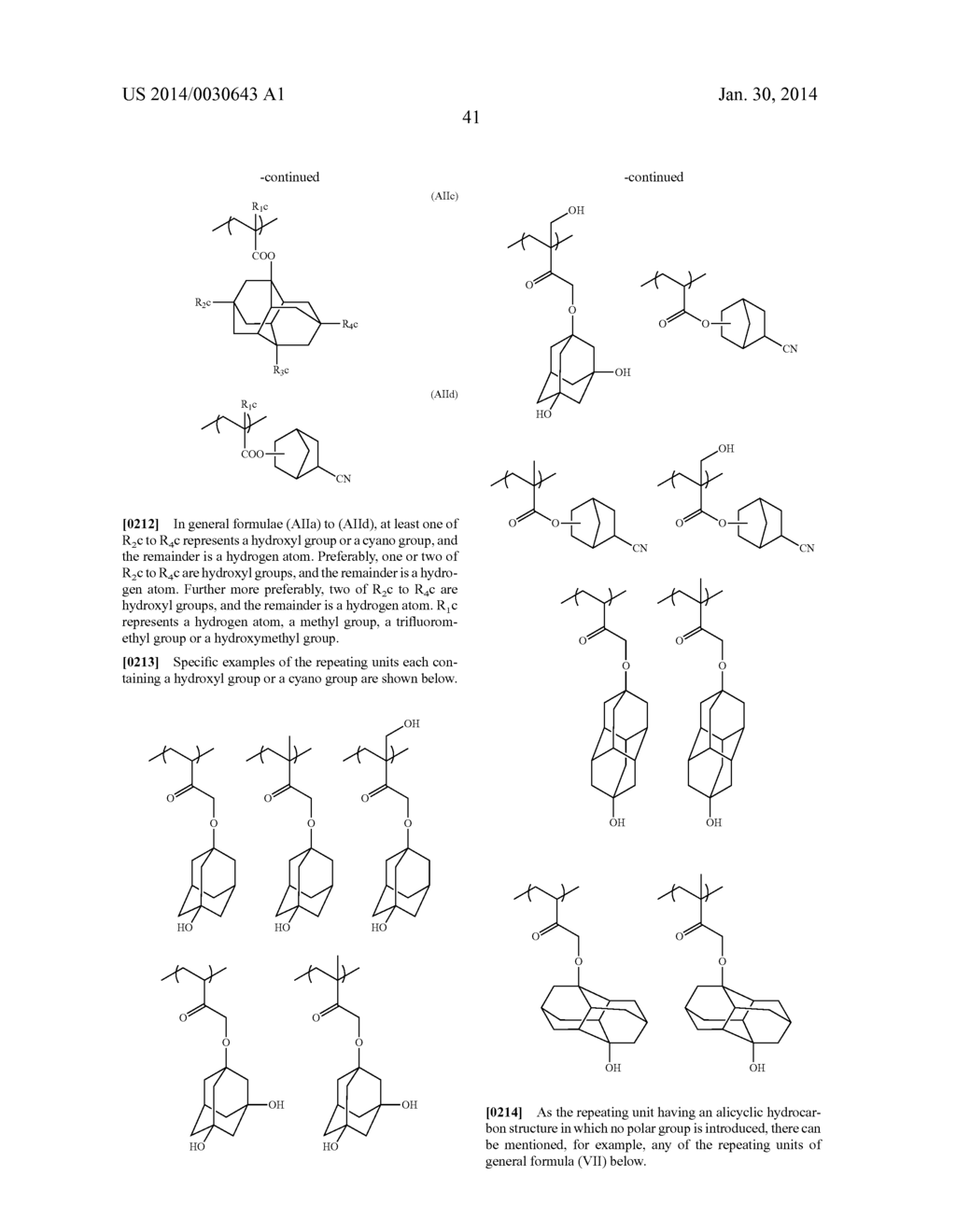 ACTINIC-RAY-OR RADIATION-SENSITIVE RESIN COMPOSITION, ACTINIC-RAY- OR     RADIATION-SENSITIVE RESIN FILM THEREFROM AND METHOD OF FORMING PATTERN     USING THE COMPOSITION - diagram, schematic, and image 43