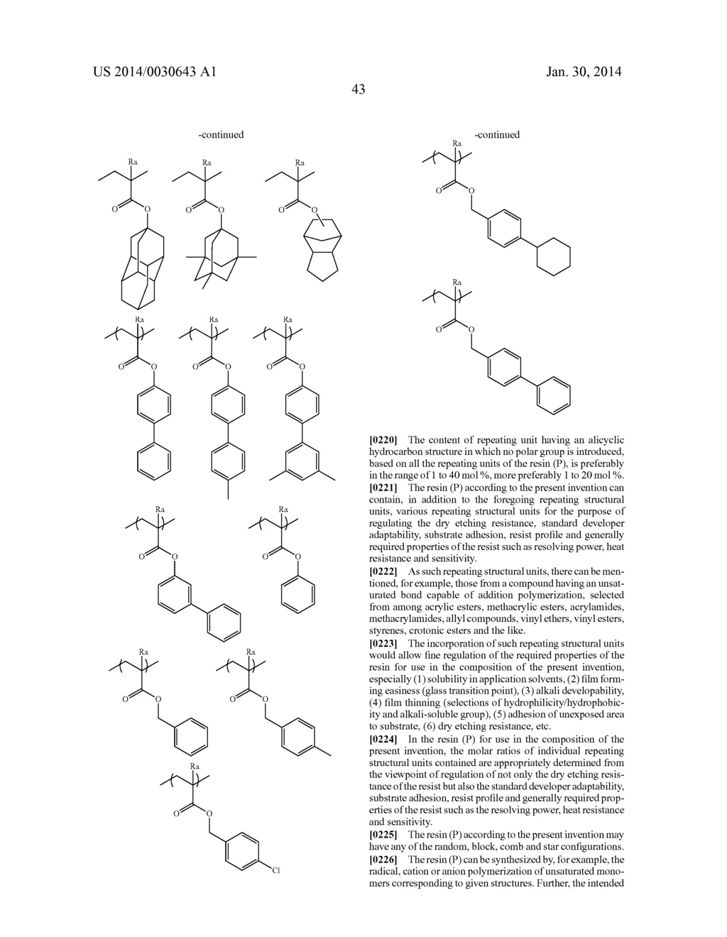 ACTINIC-RAY-OR RADIATION-SENSITIVE RESIN COMPOSITION, ACTINIC-RAY- OR     RADIATION-SENSITIVE RESIN FILM THEREFROM AND METHOD OF FORMING PATTERN     USING THE COMPOSITION - diagram, schematic, and image 45