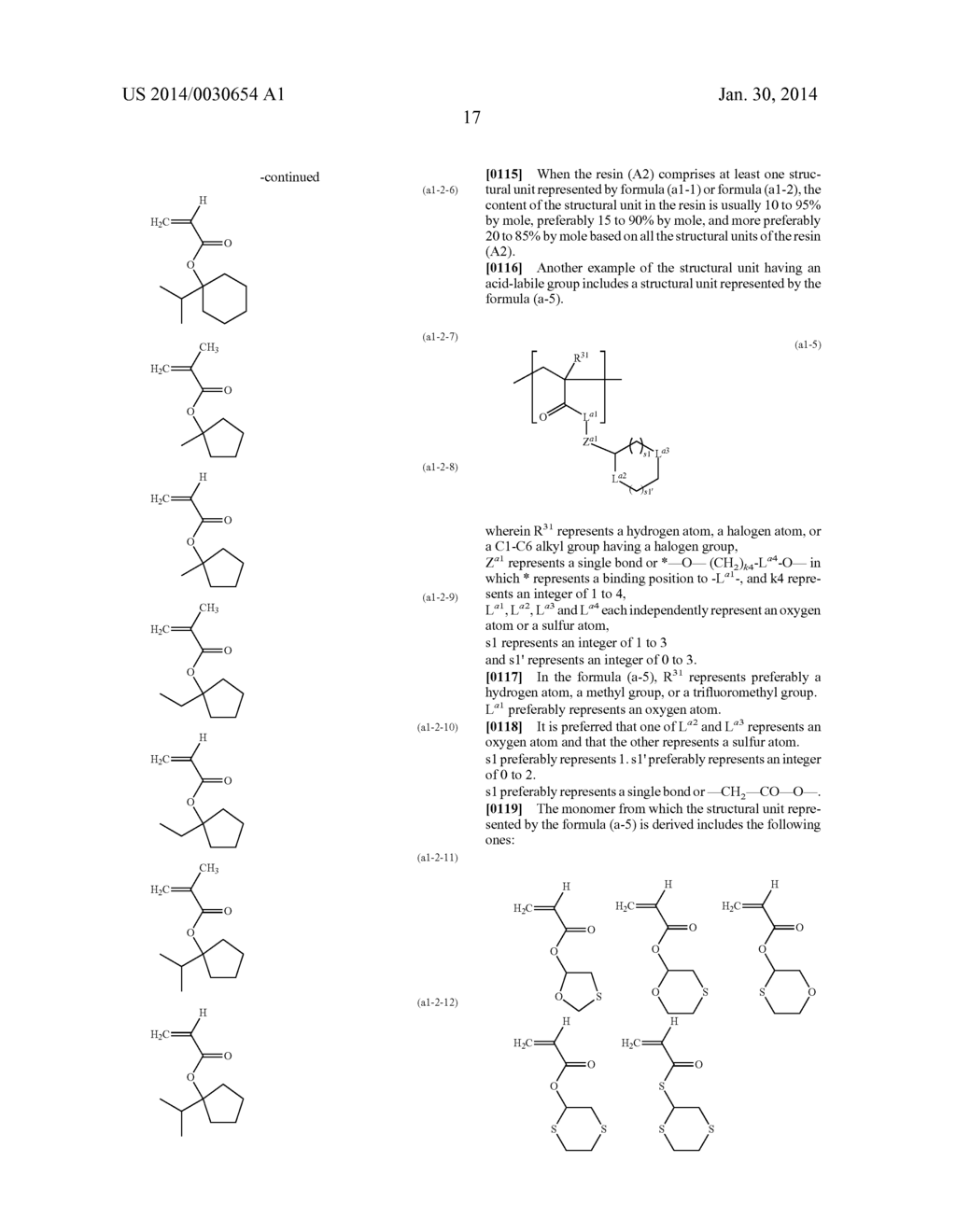 PHOTORESIST COMPOSITION AND METHOD FOR PRODUCING PHOTORESIST PATTERN - diagram, schematic, and image 18