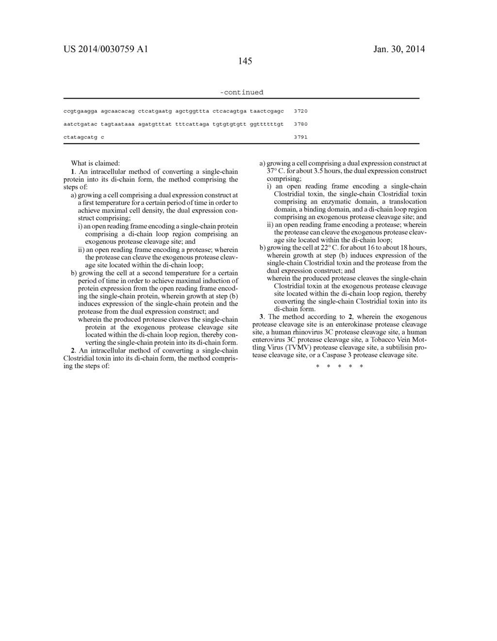 Methods Of Intracellular Conversion Of Single-Chain Proteins Into Their     Di-Chain Form - diagram, schematic, and image 149