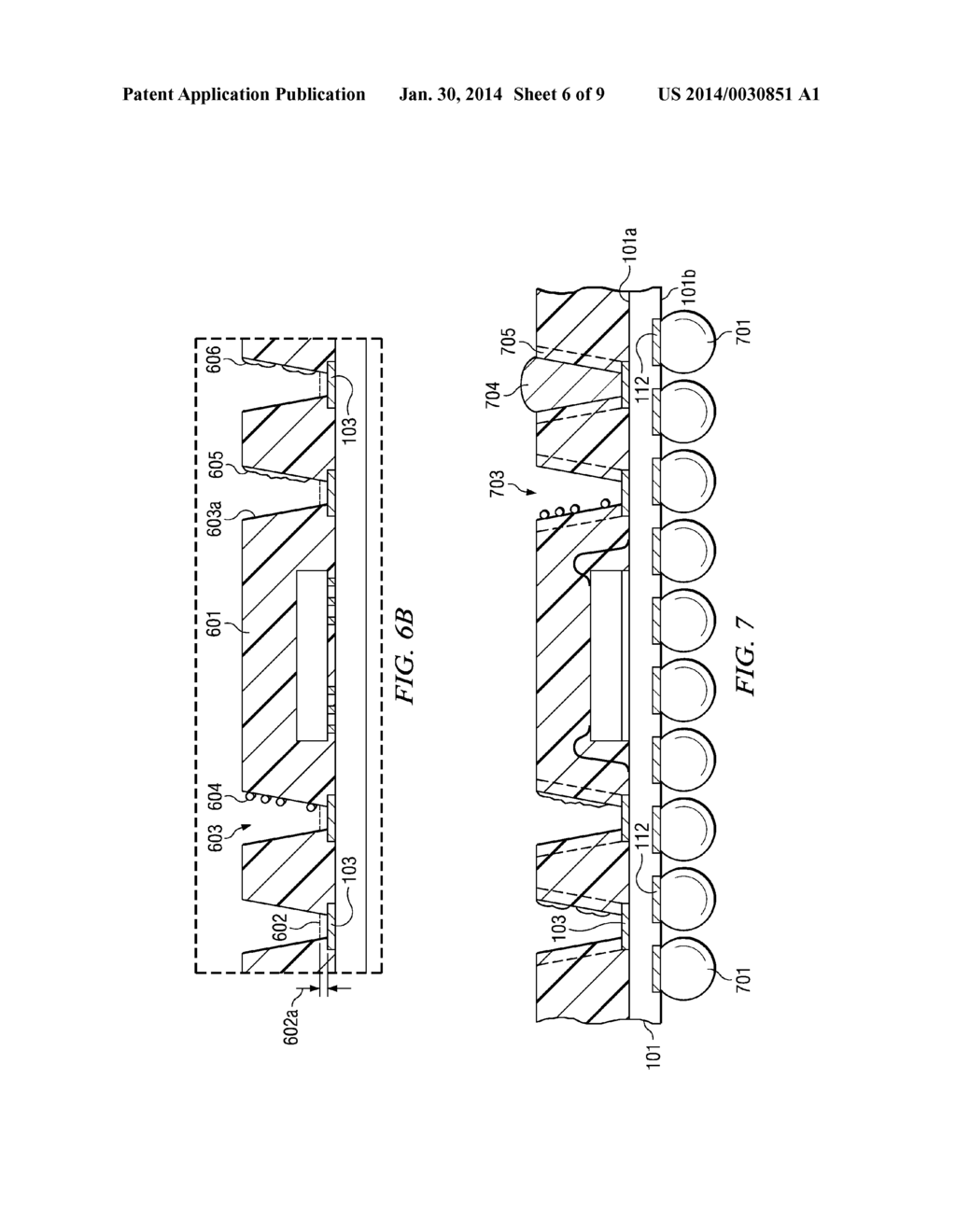 Method for Fabricating Array-Molded Package-on-Package - diagram, schematic, and image 07