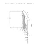 WATERPROOFING MEMBER FOR TERMINAL PROVIDED FOR ELECTRONIC DEVICE diagram and image