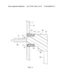 WATERPROOFING MEMBER FOR TERMINAL PROVIDED FOR ELECTRONIC DEVICE diagram and image