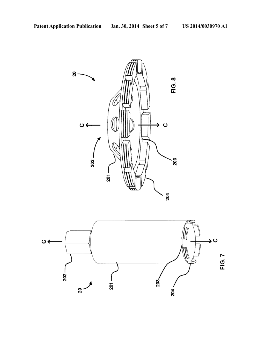 Slot Wear Indicator for a Grinding Tool - diagram, schematic, and image 06