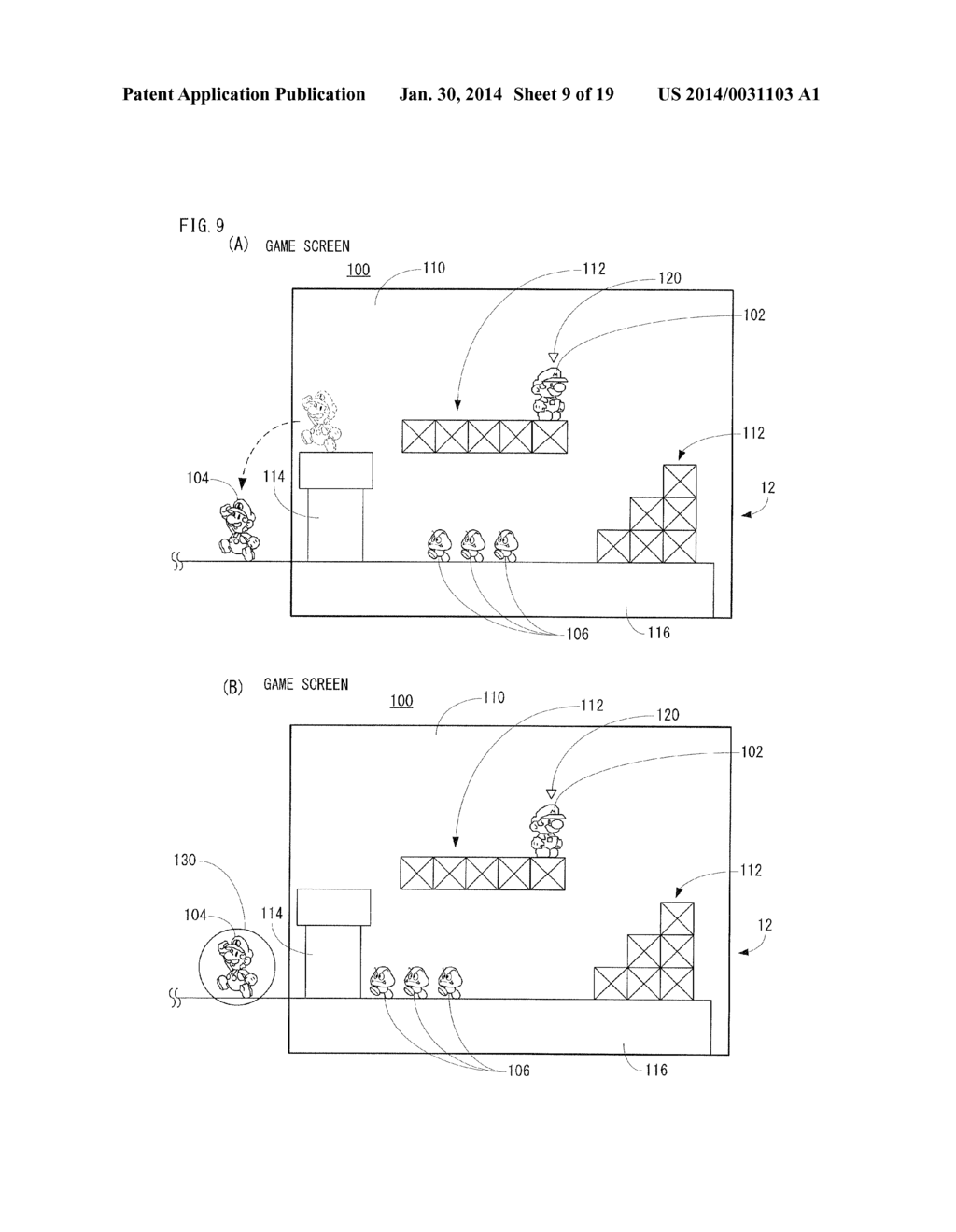 STORAGE MEDIUM, GAME APPARATUS, GAME CONTROLLING METHOD AND GAME SYSTEM - diagram, schematic, and image 10