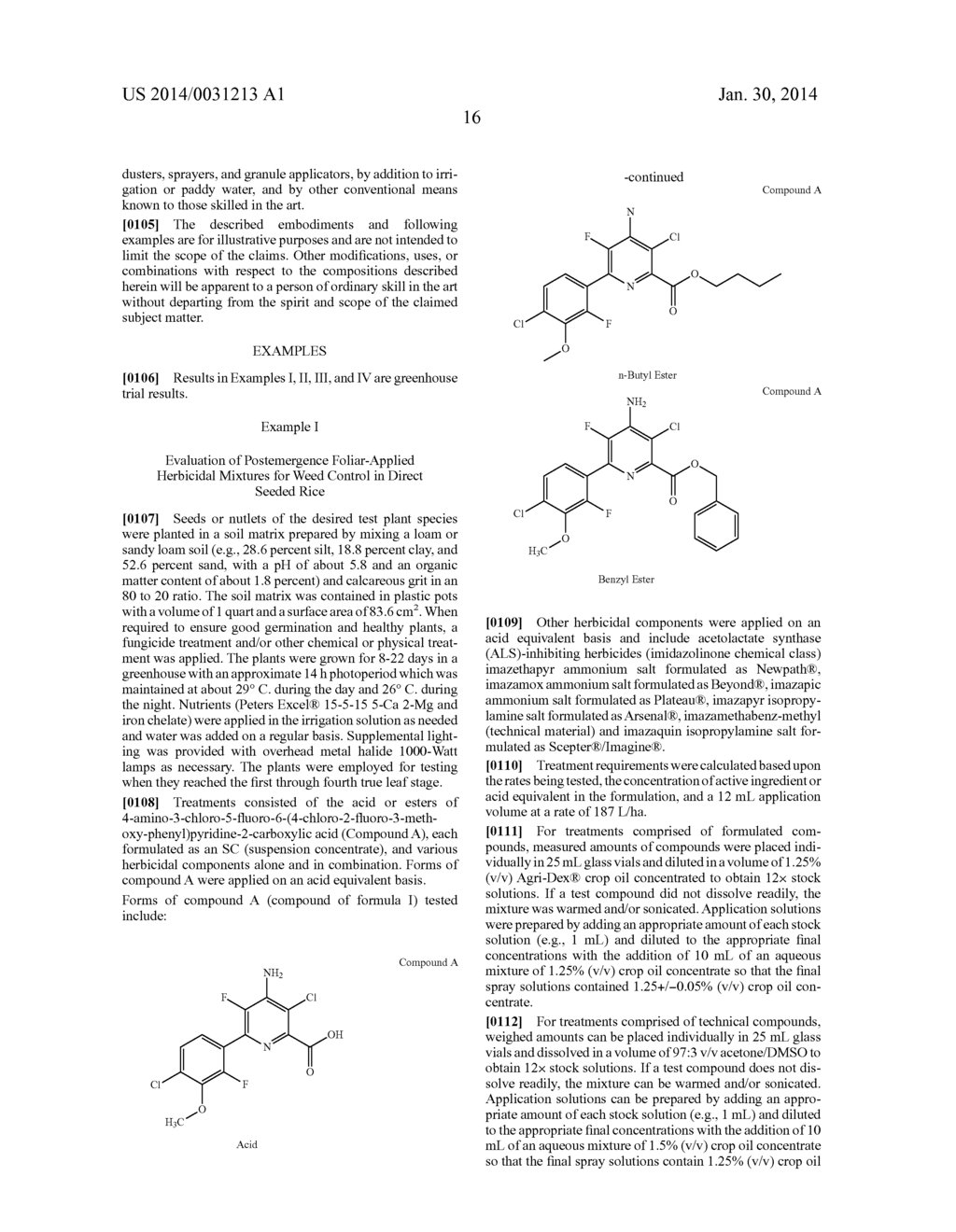 HERBICIDAL COMPOSITIONS COMPRISING     4-AMINO-3-CHLORO-5-FLUORO-6-(4-CHLORO-2-FLUORO-3-METHOXYPHENYL)     PYRIDINE-2-CARBOXYLIC ACID OR A DERIVATIVE THEREOF AND IMIDAZOLINONES - diagram, schematic, and image 17