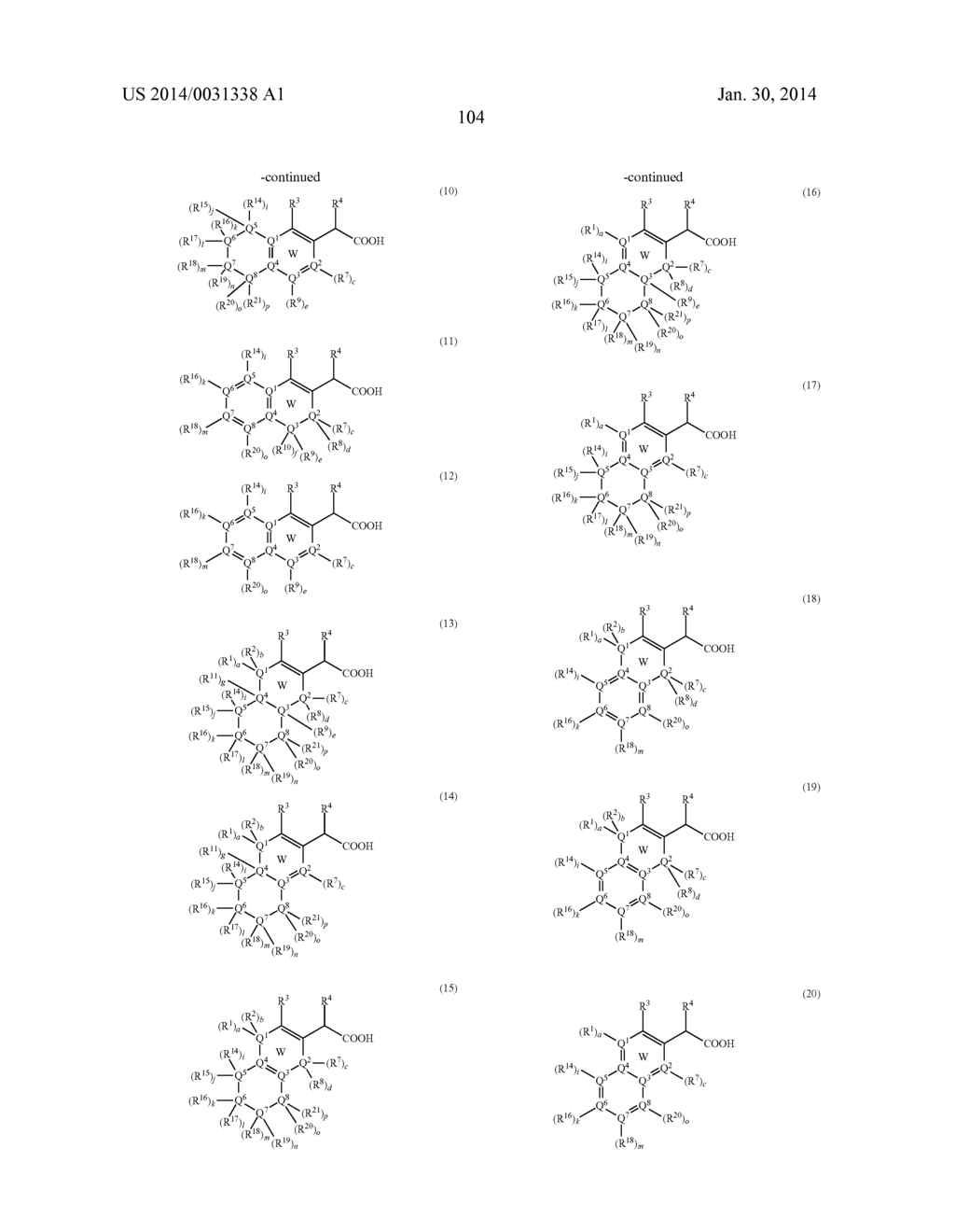 INHIBITORS OF VIRAL REPLICATION, THEIR PROCESS OF PREPARATION AND THEIR     THERAPEUTICAL USES - diagram, schematic, and image 105