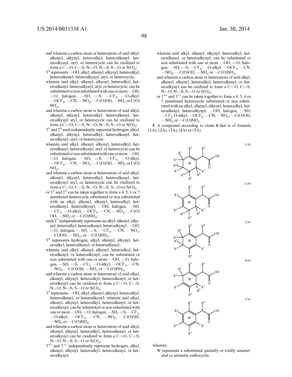 INHIBITORS OF VIRAL REPLICATION, THEIR PROCESS OF PREPARATION AND THEIR     THERAPEUTICAL USES - diagram, schematic, and image 99