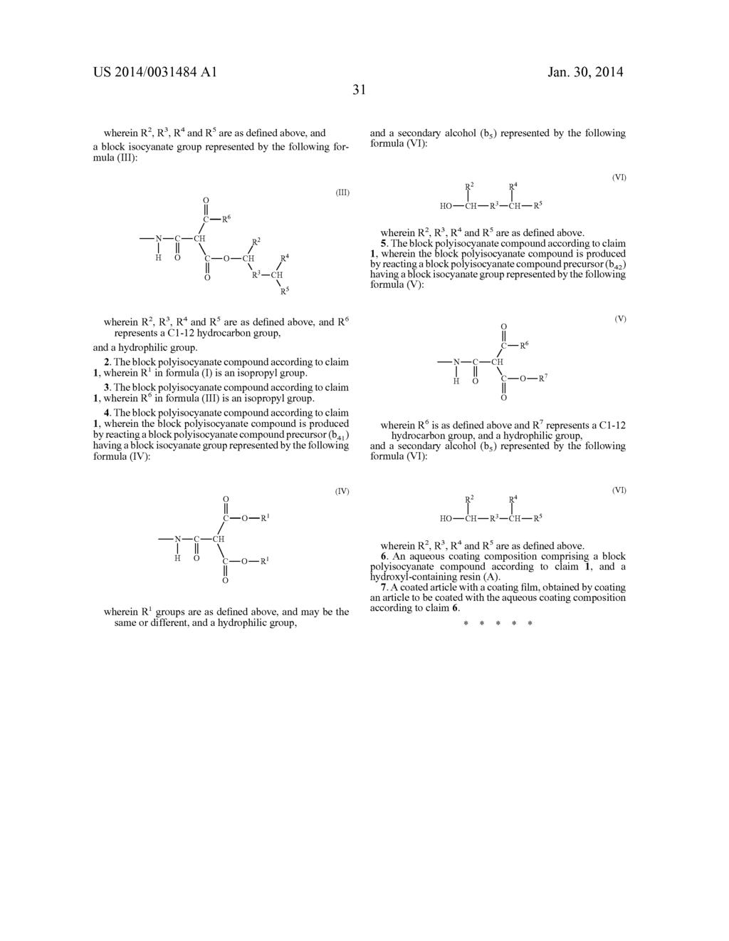 BLOCK POLYISOCYANATE COMPOUND - diagram, schematic, and image 32