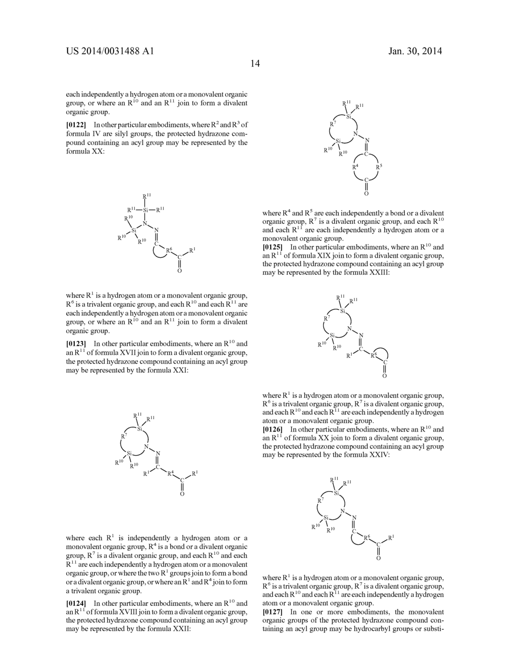 Polymers Functionalized With Protected Hydrazone Compounds Containing An     Acyl Group - diagram, schematic, and image 17