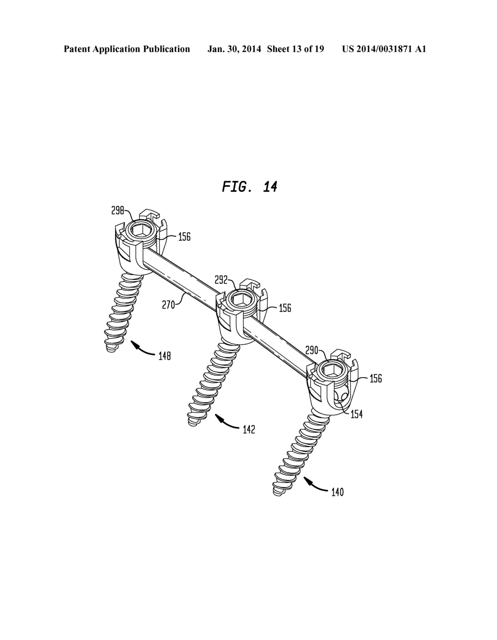 ROD CONTOURING METHOD FOR PERCUTANEOUS PEDICLE SCREW EXTENSION - diagram, schematic, and image 14