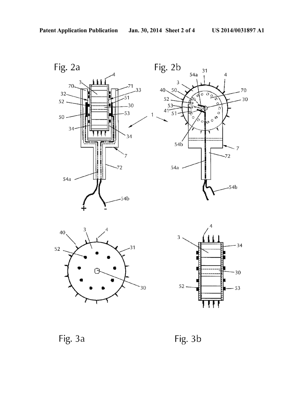 DEVICE FOR THE TREATMENT OF SKIN - diagram, schematic, and image 03