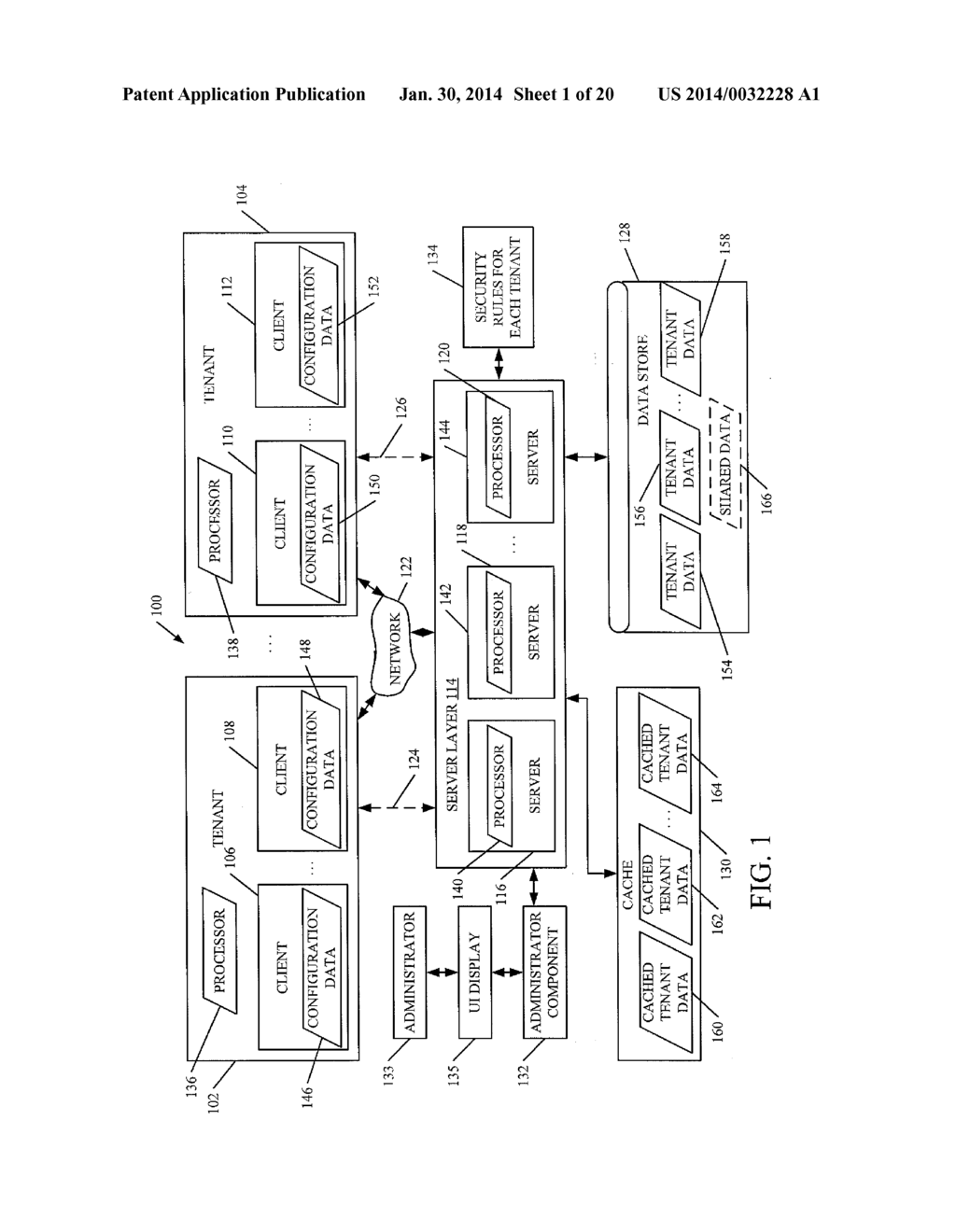 SECURITY AND DATA ISOLATION FOR TENANTS IN A BUSINESS DATA SYSTEM - diagram, schematic, and image 02