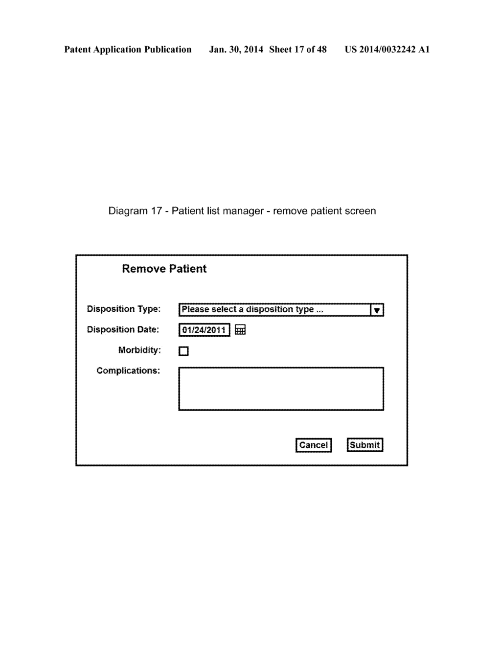 CROSS-FACILITY CLOUD BASED PHYSICIAN PATIENT DATA MANAGEMENT AND REPORTING     PLATFORM - diagram, schematic, and image 18