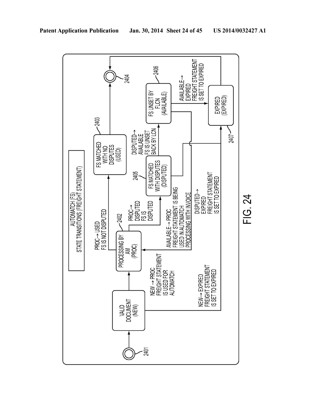 Invoice and Freight Statement Matching and Dispute Resolution - diagram, schematic, and image 25