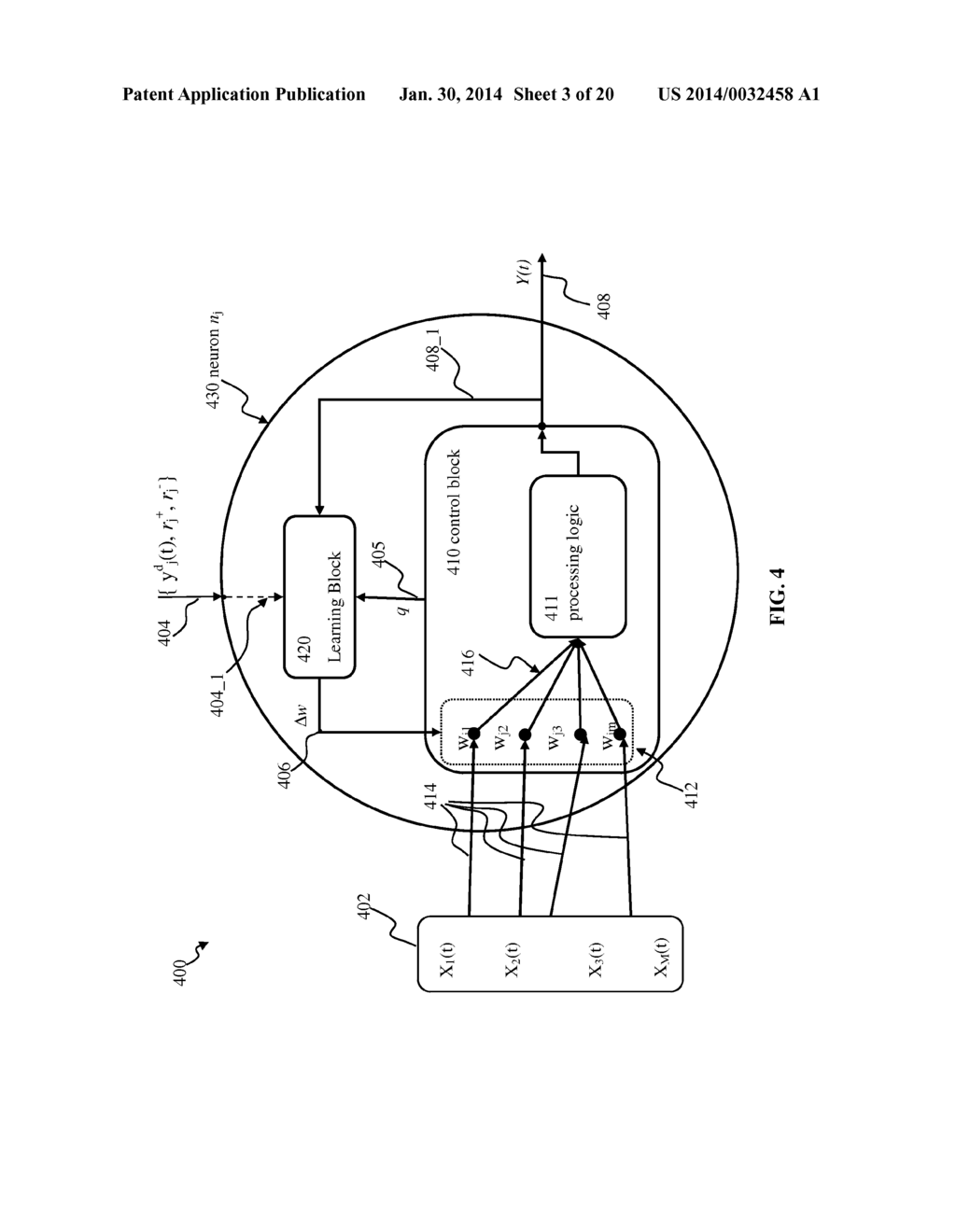 APPARATUS AND METHODS FOR EFFICIENT UPDATES IN SPIKING NEURON NETWORK - diagram, schematic, and image 04