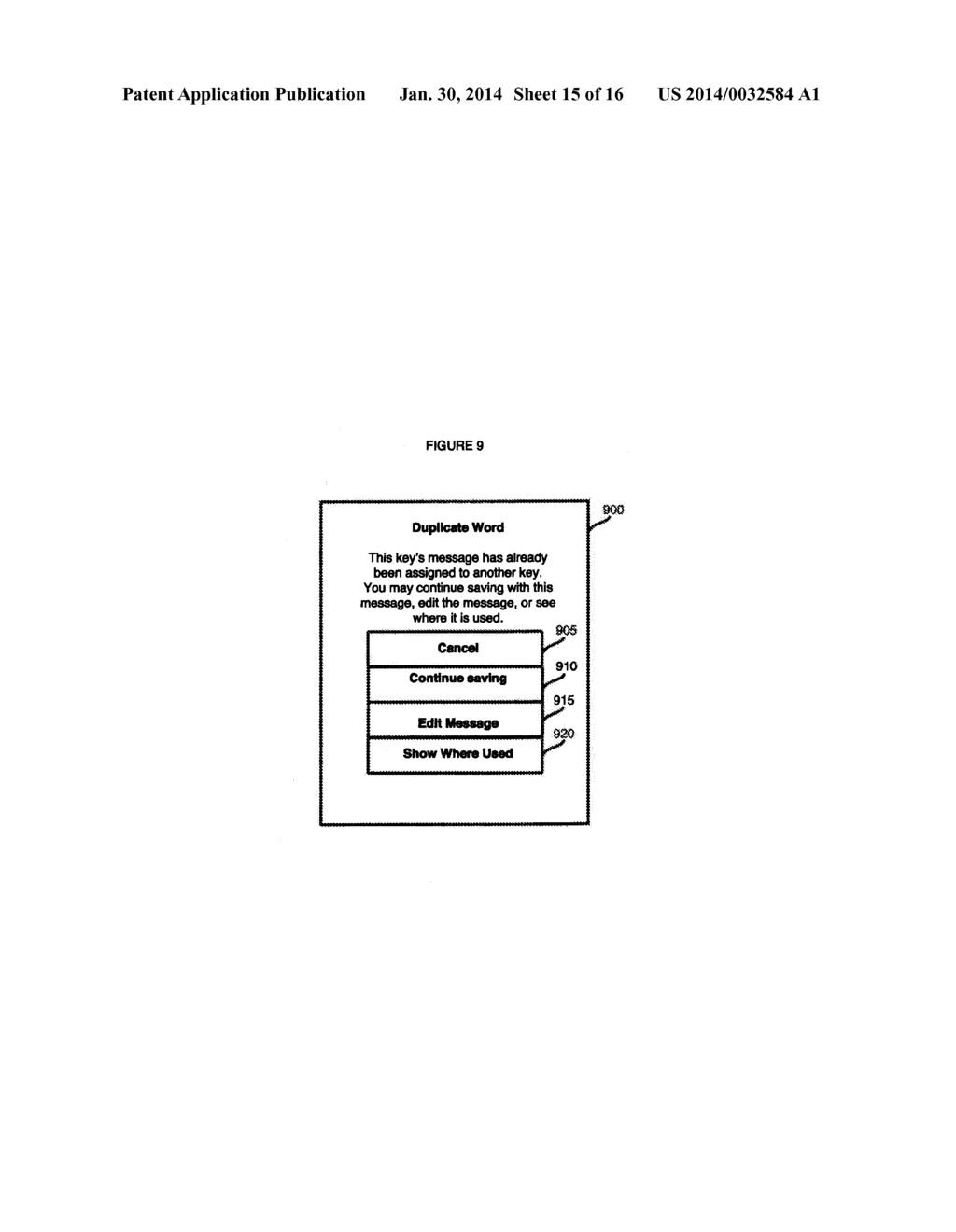 APPARATUS, METHOD AND COMPUTER READABLE MEDIUM FOR SELECTIVELY EDITING     POLYSEMOUS SYMBOL SEQUENCES IN A MULTIFUNCTIONAL INTERACTIVE DICTIONARY     DATABASE - diagram, schematic, and image 16