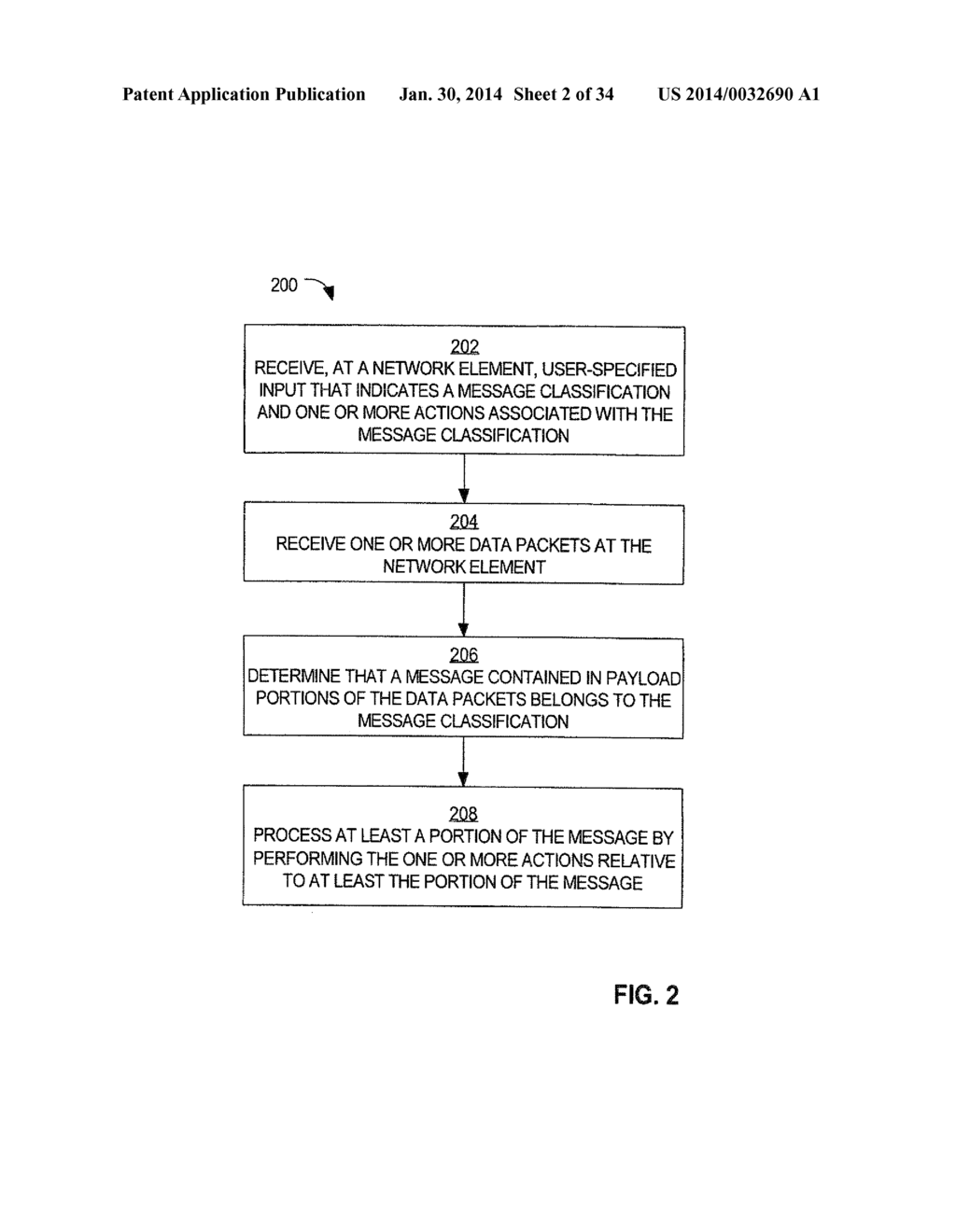 Method and Apparatus For High-Speed Processing of Structured Application     Messages in a Network Device - diagram, schematic, and image 03